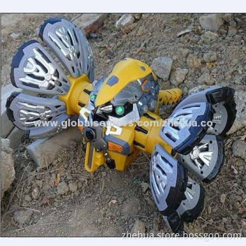 RC Mini Transformable Robot with Rechargeable Battery and Transform Automatically